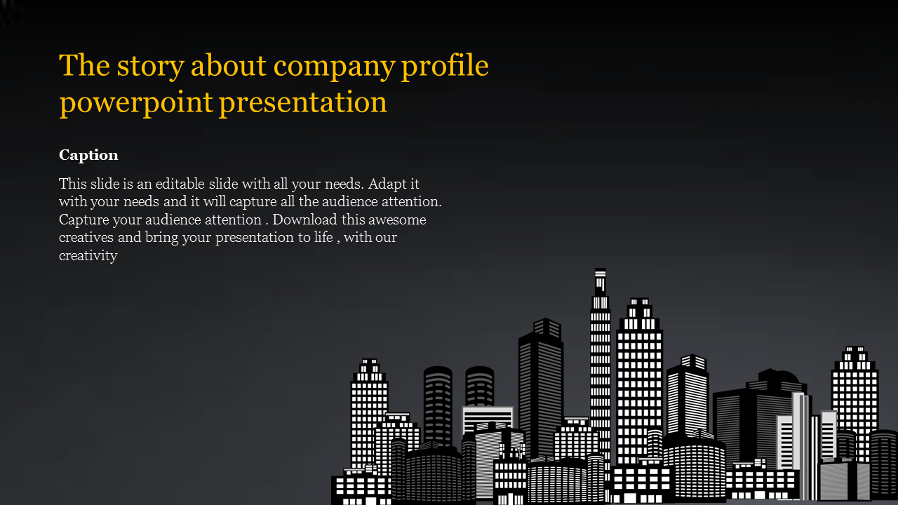 Classy Company Profile PowerPoint Templates and Google Slides